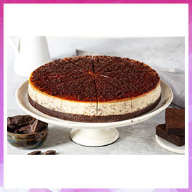 BROWNİE CARAMEL CHEESECAKE