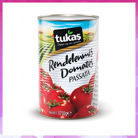 Rendelenmiş Domates Passata 3750 g