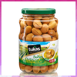 Bodrum Çizik Yeşil Zeytin 1000 gr. (161-190)