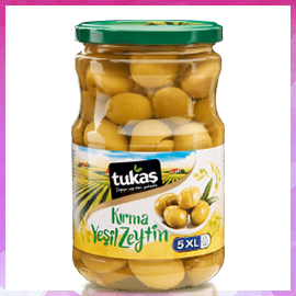 Domat Kırma Yeşil Zeytin 400 gr. (121-140)
