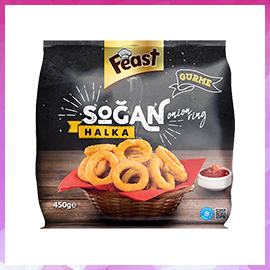 Gurme Soğan Halkası 450 g (poşet)