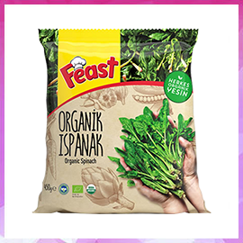 Organik Ispanak 450 g (poşet)