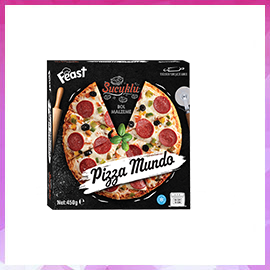 Feast Pizza Mundo Sucuklu 450 g (poşet)