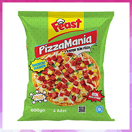 Pizza Mania Slim Karışık 600 g