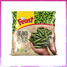 Organik Bezelye 450 g (poşet)